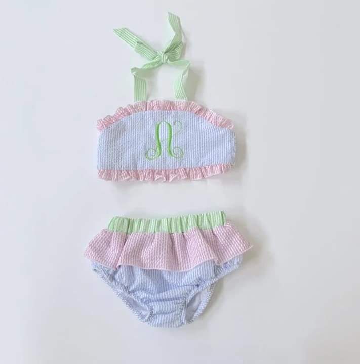 Boys Color Block Swim Suits Shorts
