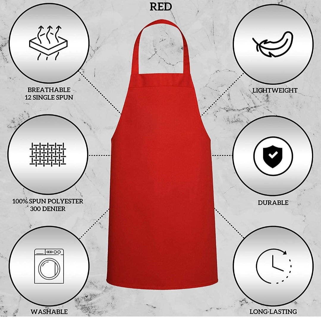Personalized Embroidered Christmas Apron and FREE Chef's Hat.