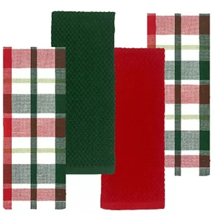 Embroidered Christmas Handtowels