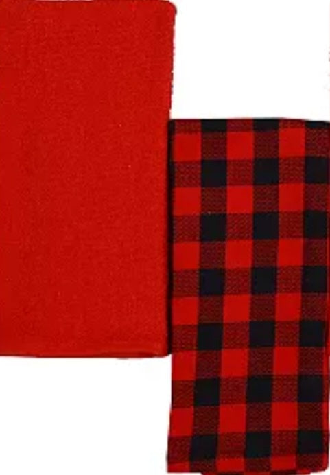 Embroidered Christmas Handtowels